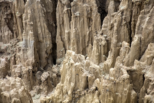 Valle de la luna in Bolivia