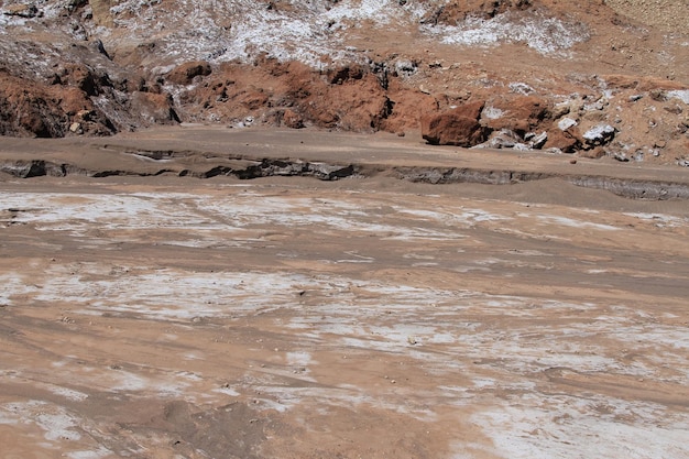 Valle del luna valley of the moon in atacama chile