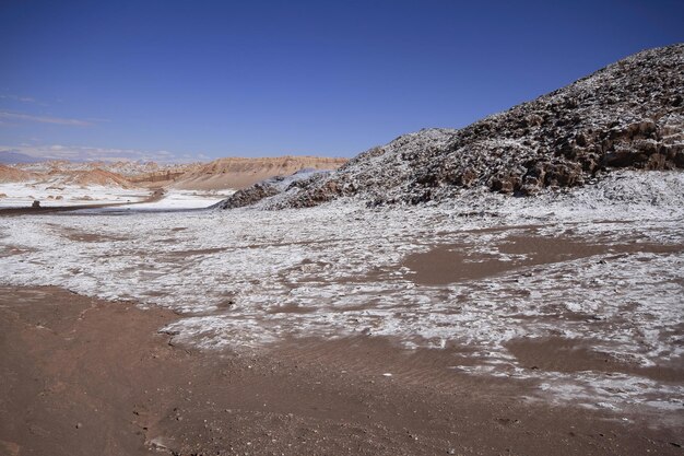 Valle del luna valley of the moon in atacama chile