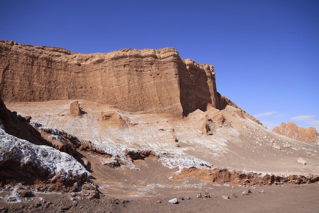 Valle del luna valley of the moon in atacama chile