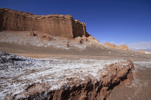 Valle del luna valley of the moon in atacama chile