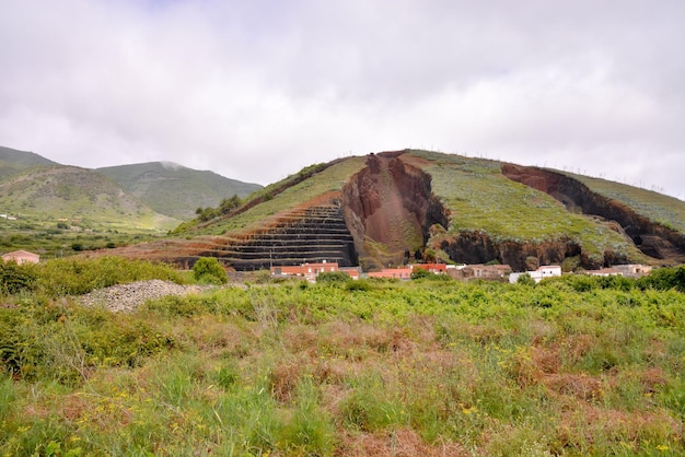 Photo valley in the canary islands