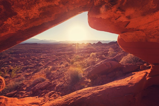 Государственный парк Valley of Fire, штат Невада, США