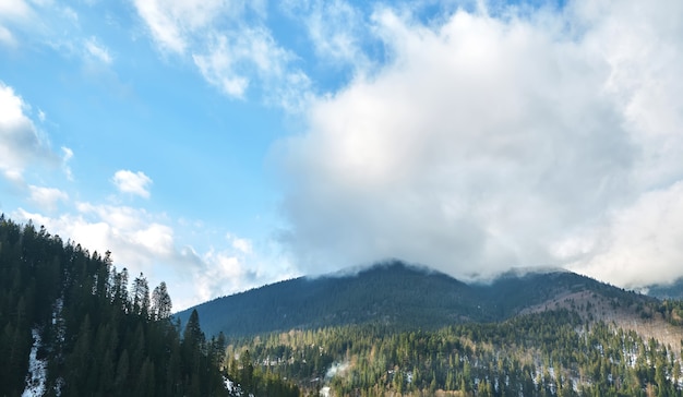 Valley at Foggy Mountains