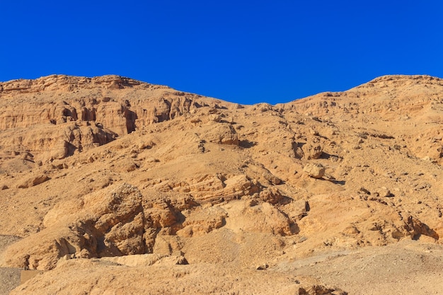 Valley of kings on West Bank of Nile river in Luxor Egypt