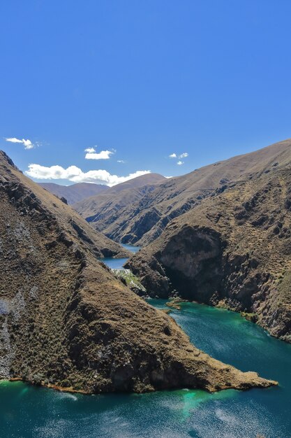 Valley of lagoons in Huancaya