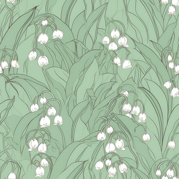 Valley Lily Print