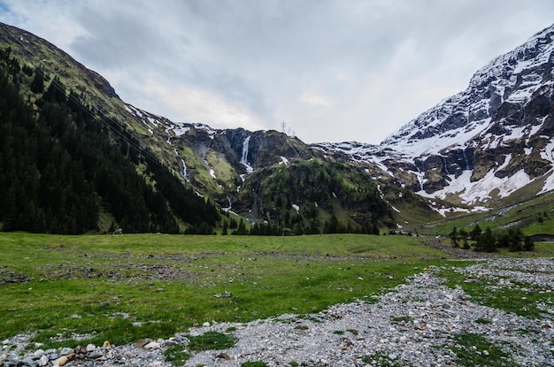 Valley in the mountains