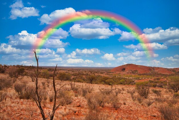 Valley of the wind in uluru-katajuta national park