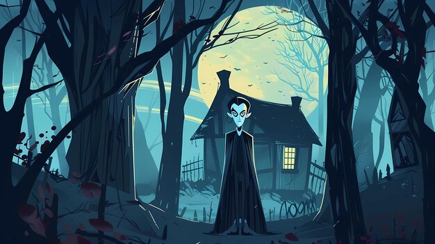 vampieren vrouwelijke vampieren gotische achtergrond halloween beeld