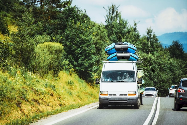 Van het vervoeren van boten op de weg door