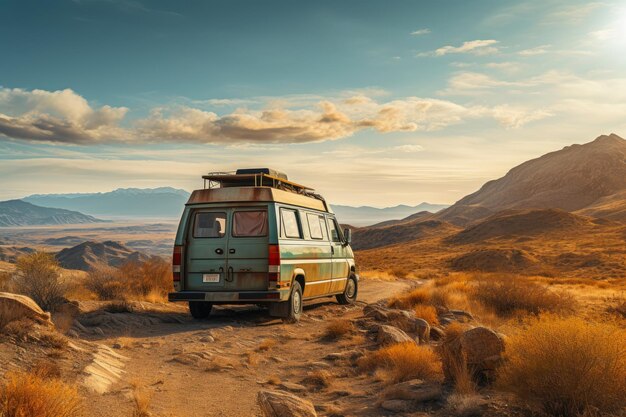 Van Life Dreams A Couples Journey through the Arid Landscape