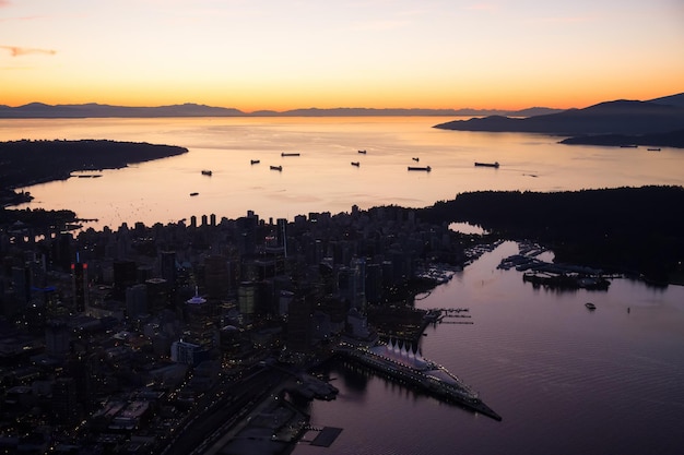 Vancouver City Aerial