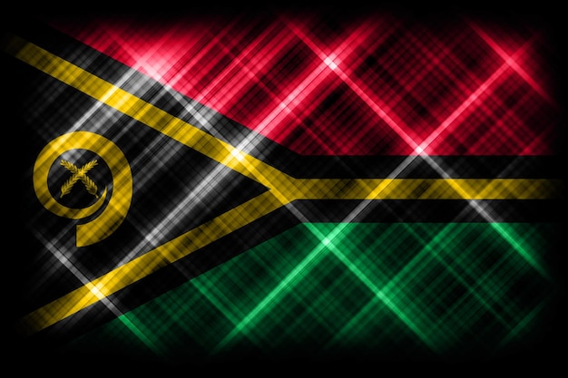 Vanuatu flag, national flag, modern flag background