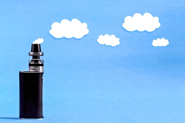 Vape on a blue background