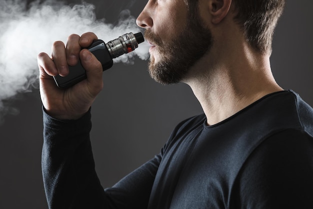 Vaping eliquid from an electronic cigarette