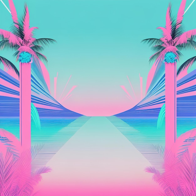 Photo vaporwave background wallpaper