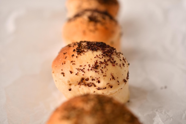 Variety of Delicious Hot Bakery Fresh Popular Bakery Bakery and Pastry Stuffed Hollow Cake Discs
