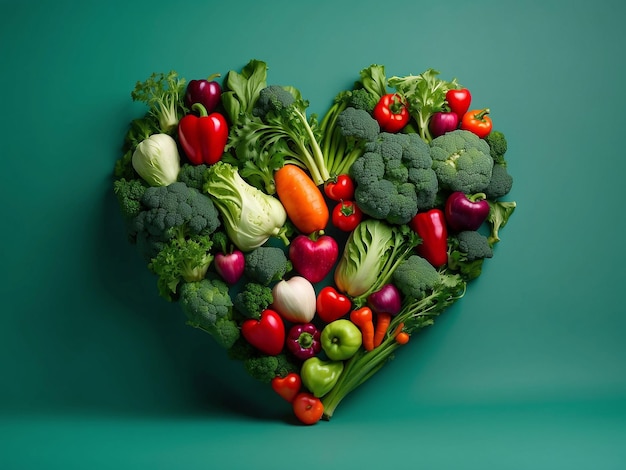 Foto una varietà di alimenti