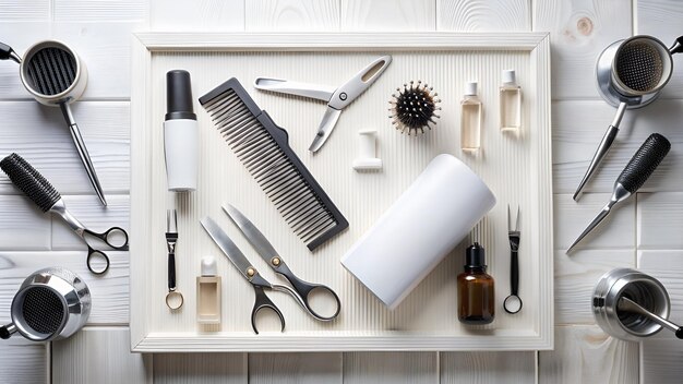 a variety of hair products including one that has a white bottle and a white bottle