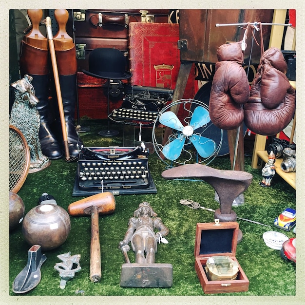 Variety of objects for sale