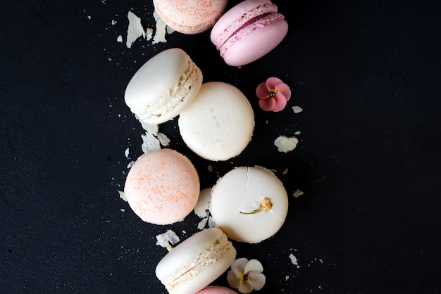 Variety Pastel macaroons