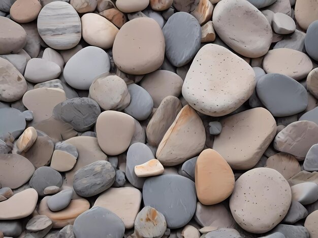 a variety of rocks are arranged in a circle