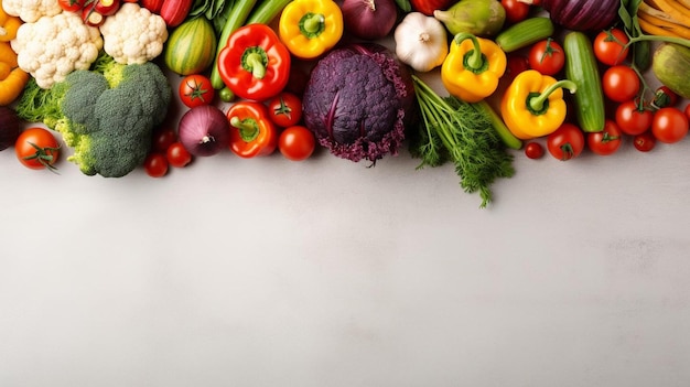 A variety of vegetables including radishes, radishes, and peppers.