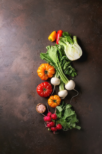 Variety of vegetables