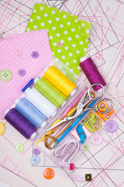 Various accessories for sewing needlework 