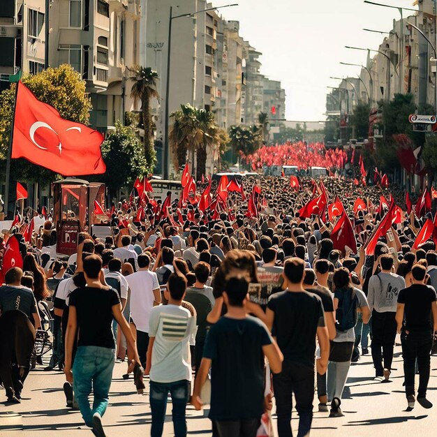 Various designs of Turkish National Day