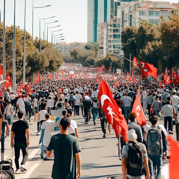 Various designs of Turkish National Day