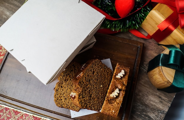 Foto vari dolci e torte della regione settentrionale del perù molto comuni a natale