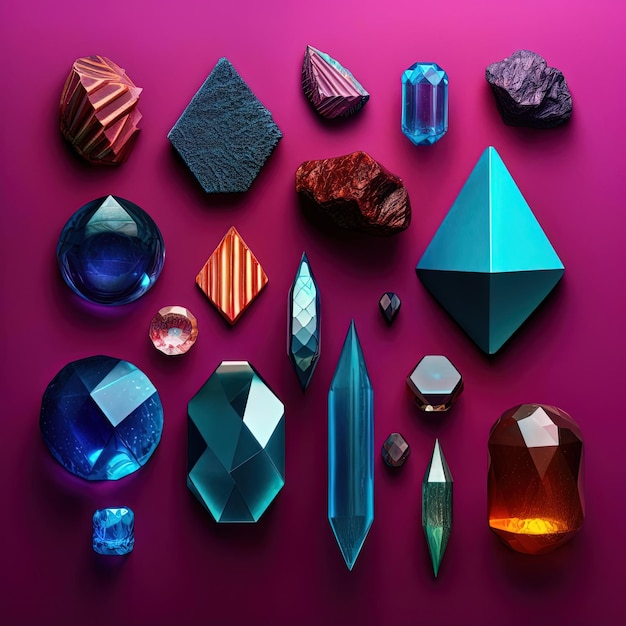 various different types of objects all of them are shapes