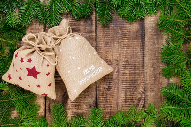 various festive decoration for christmas