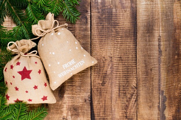 various festive decoration for christmas