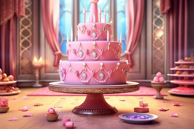 Premium AI Image Various Food For Birthday Party premium-ai-image-various-food-for-birthday-party