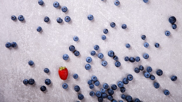 Various fresh summer Berries