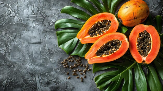 Various Fruits Arranged on Table