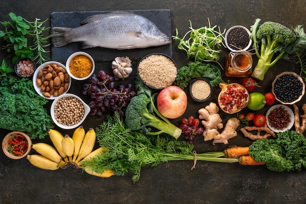 Various fruits in bowl