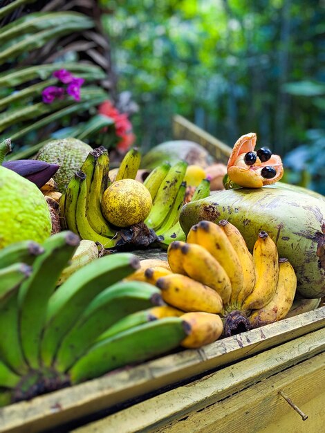 Foto diversi frutti in vendita