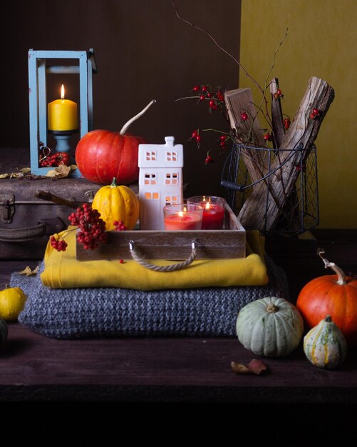 Photo various fruits on table