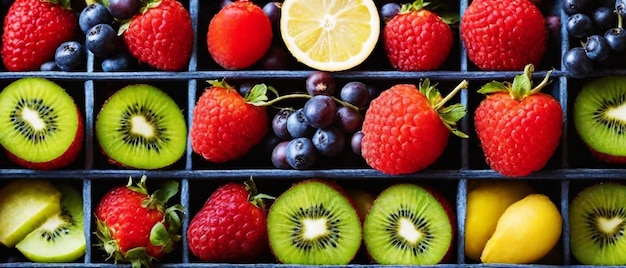 Various fruits and vegetables