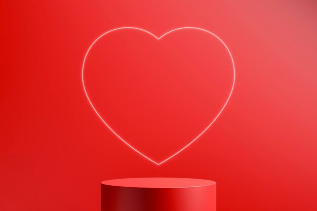various heart shapes to convey love with your heart for a happy valentines day 3d rendering