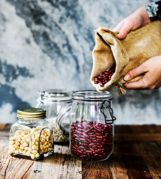 Various legumes