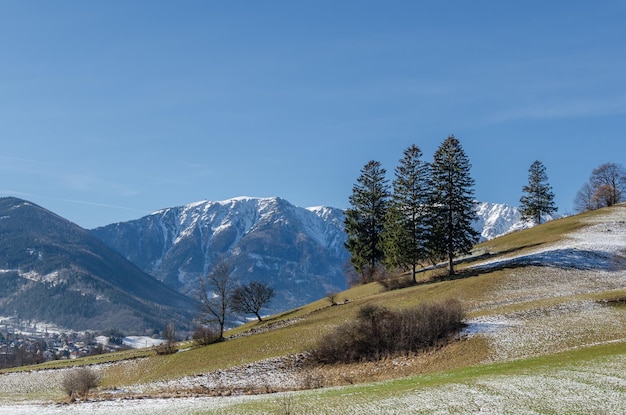 Various mountains