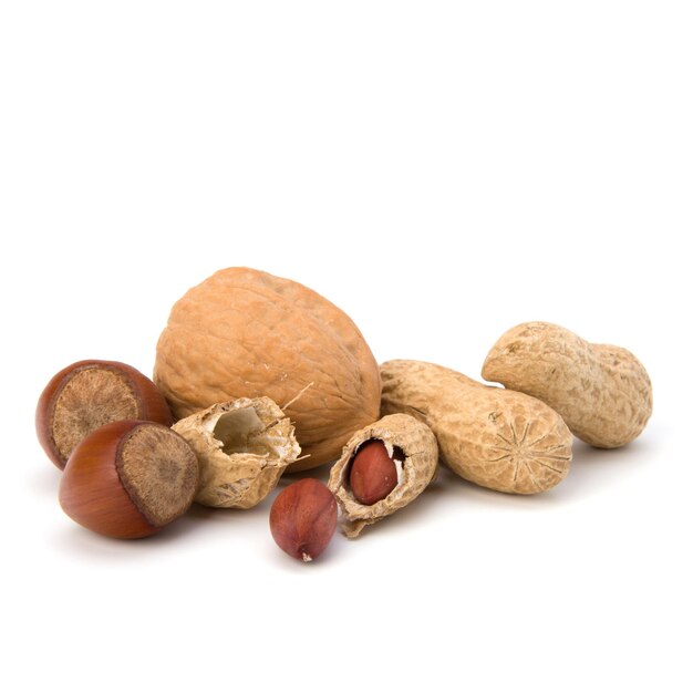 Various nuts mix