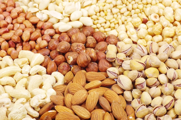 Various nuts