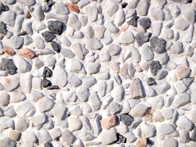 various pebble stones texture    