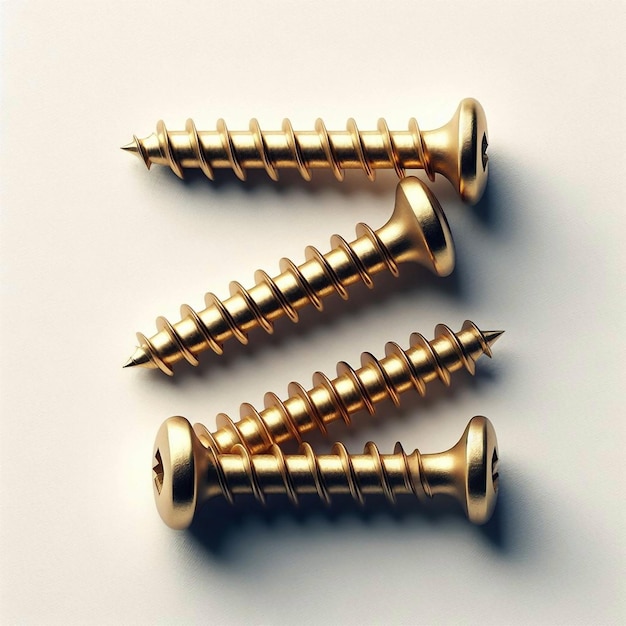 Photo various screws